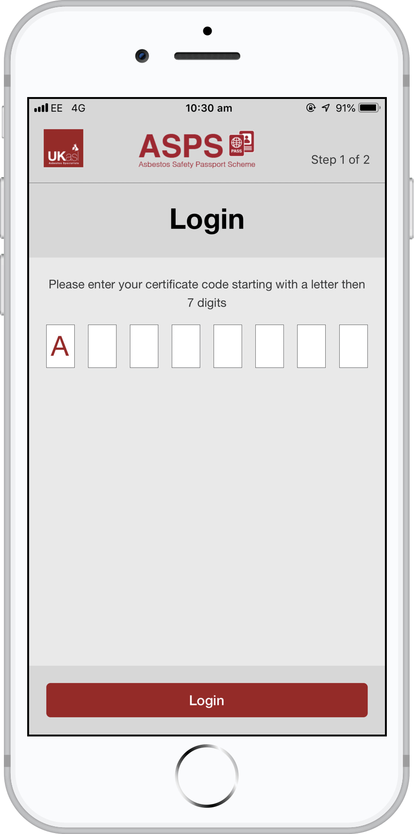 App Login Image